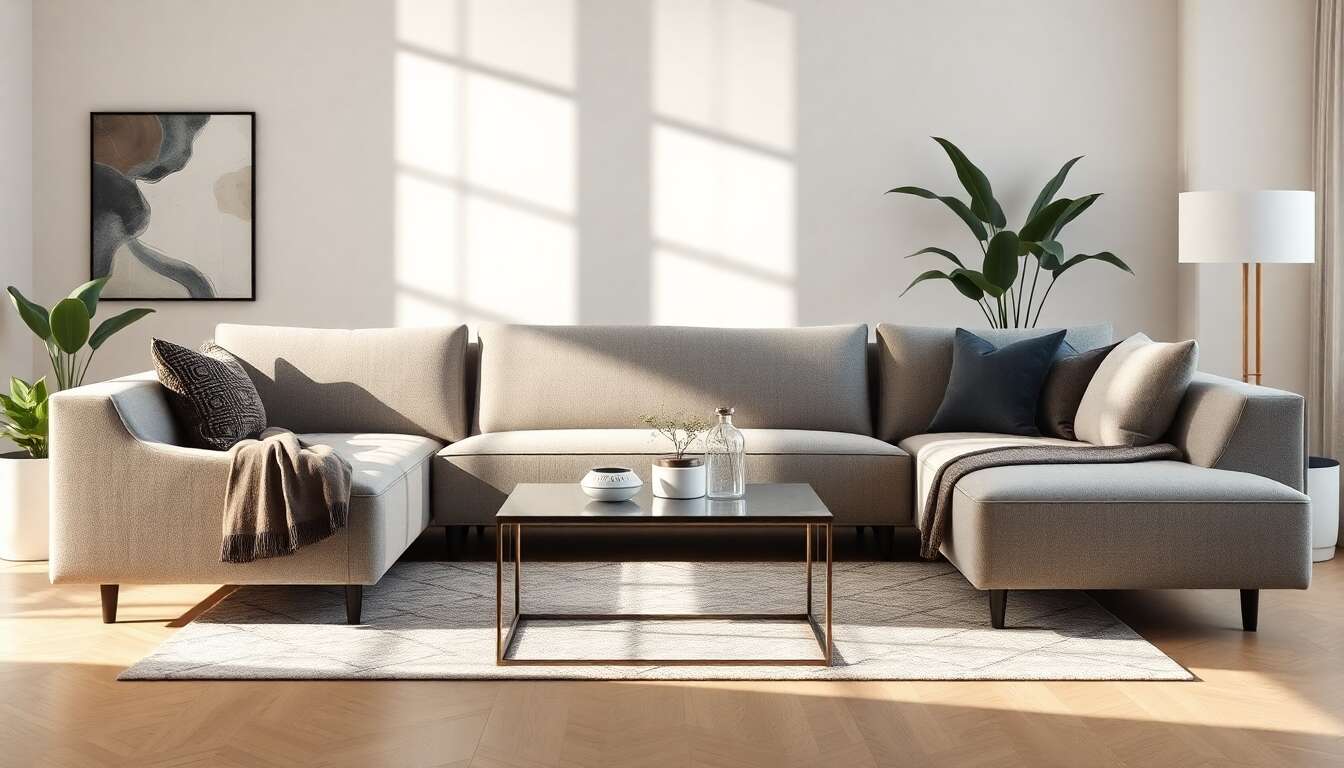 Tendances canapé pour un salon moderne