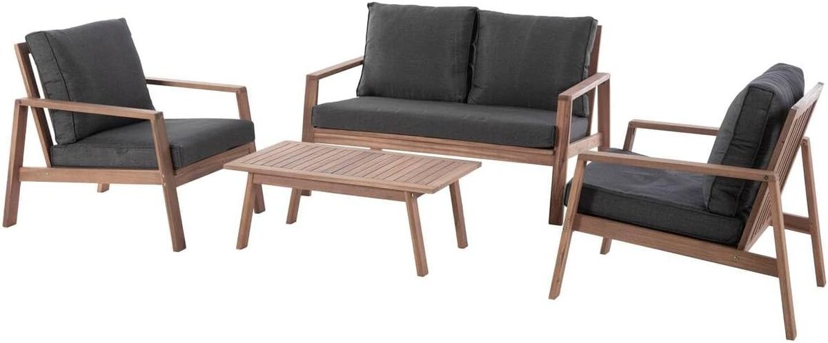 Avis Hespéride : salon de jardin Tiwi Acacia 4 places pour terrasse