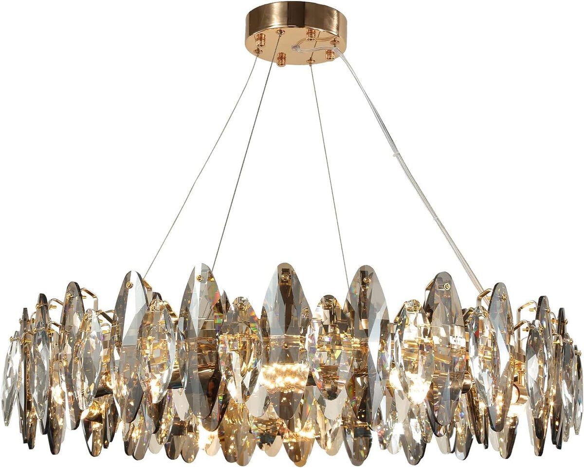 Avis sur le lustre cristal moderne 80cm : élégance et éclat