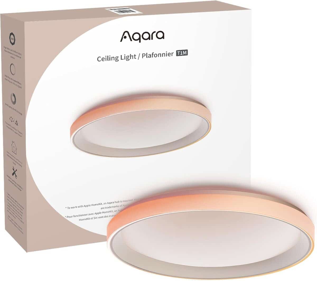 Test Aqara LED Plafonnier T1M : éclairage intelligent et polyvalent
