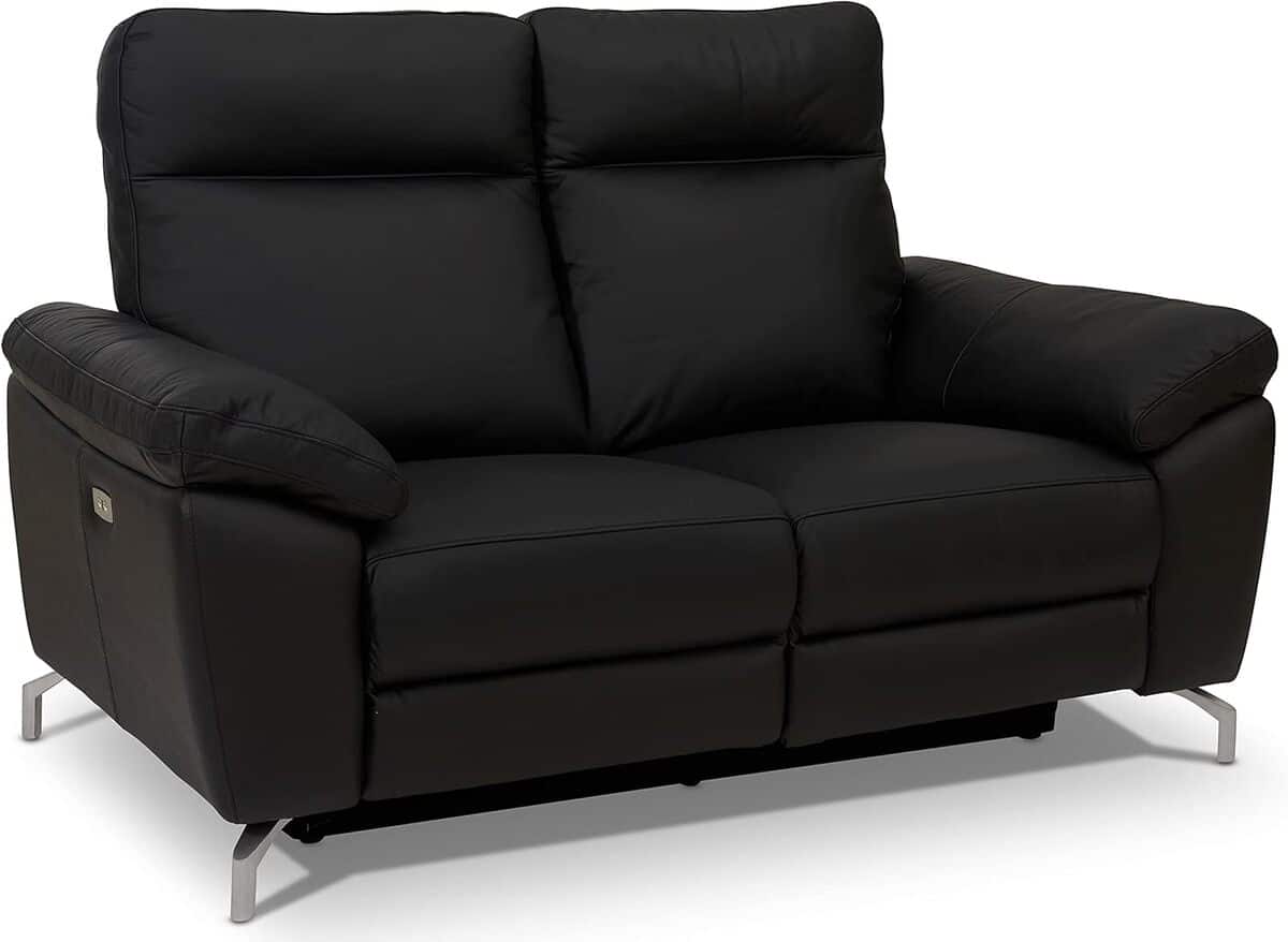 Test : canapé inclinable Ibbe Design Selesta en cuir noir
