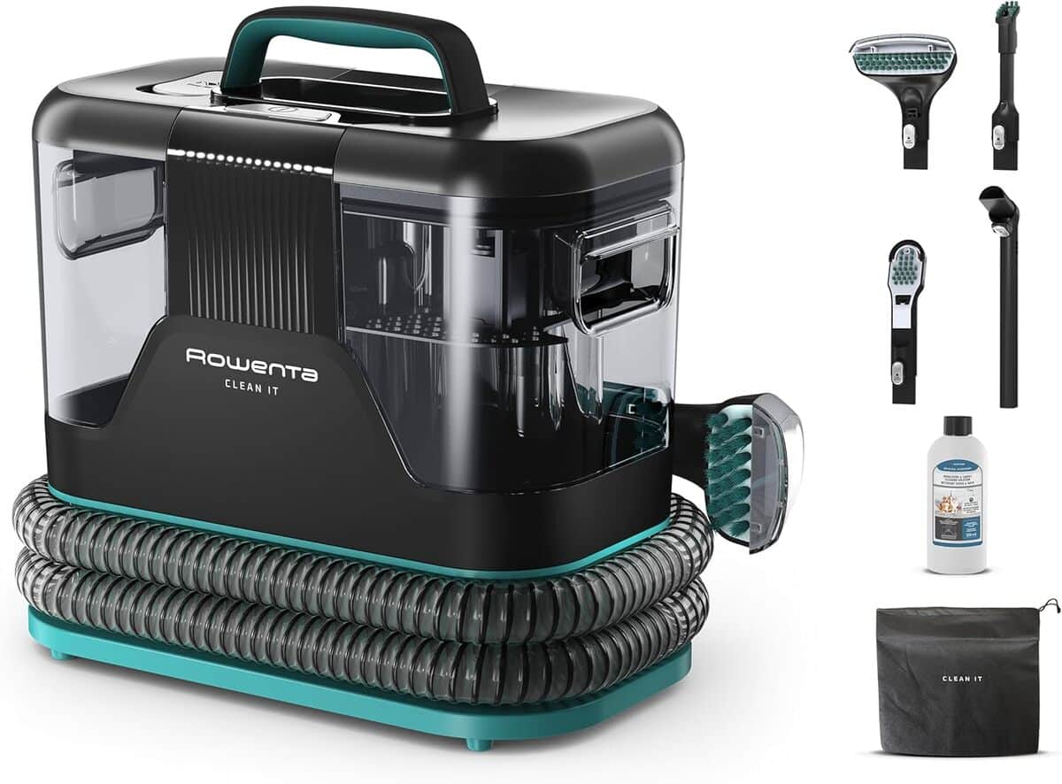Test de la shampouineuse Rowenta IN5020F0 : performance rapide et efficace