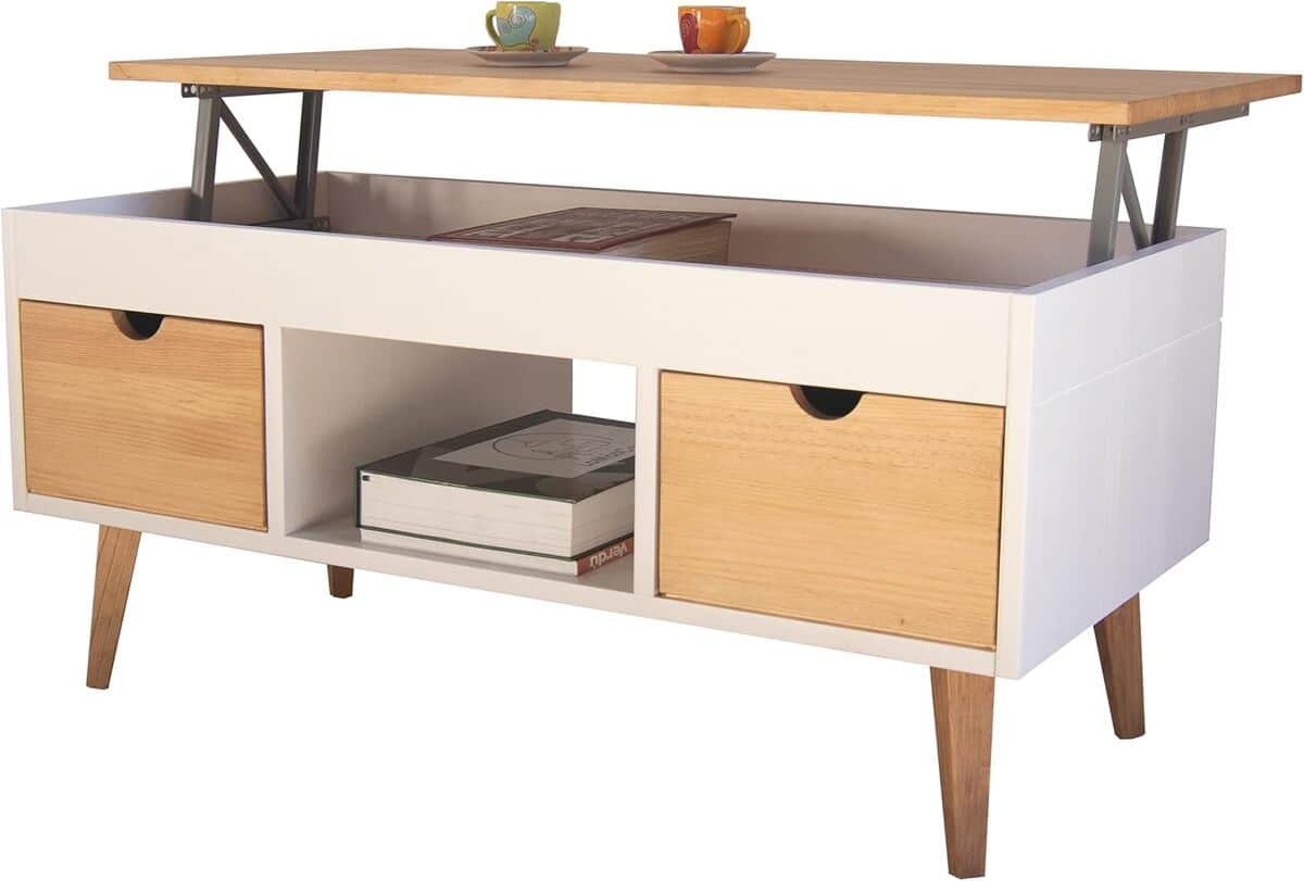 Test de la table basse relevable LoMasCasa Karla