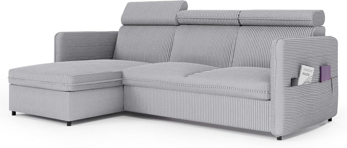 Test du canapé d'angle convertible GREKPOL : confort et fonctionnalité