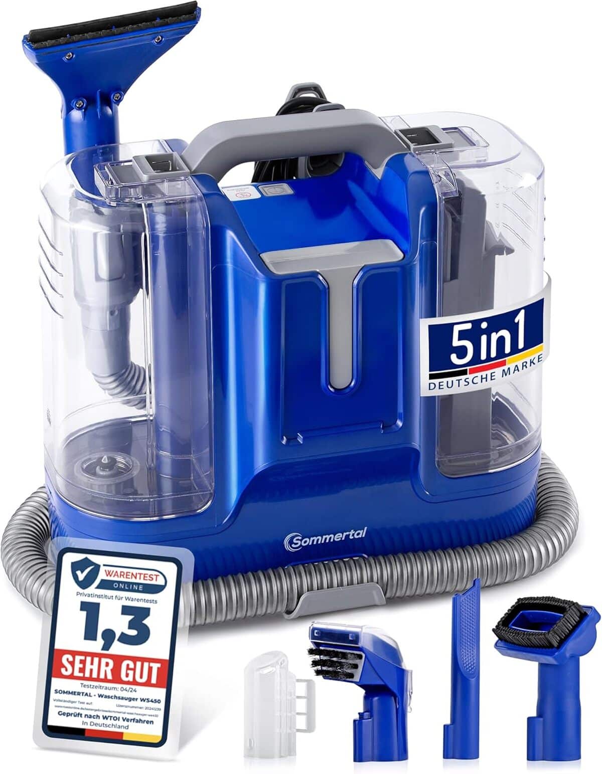Test du Sommertal MultiCleaner WS450 : nettoyeur polyvalent puissant