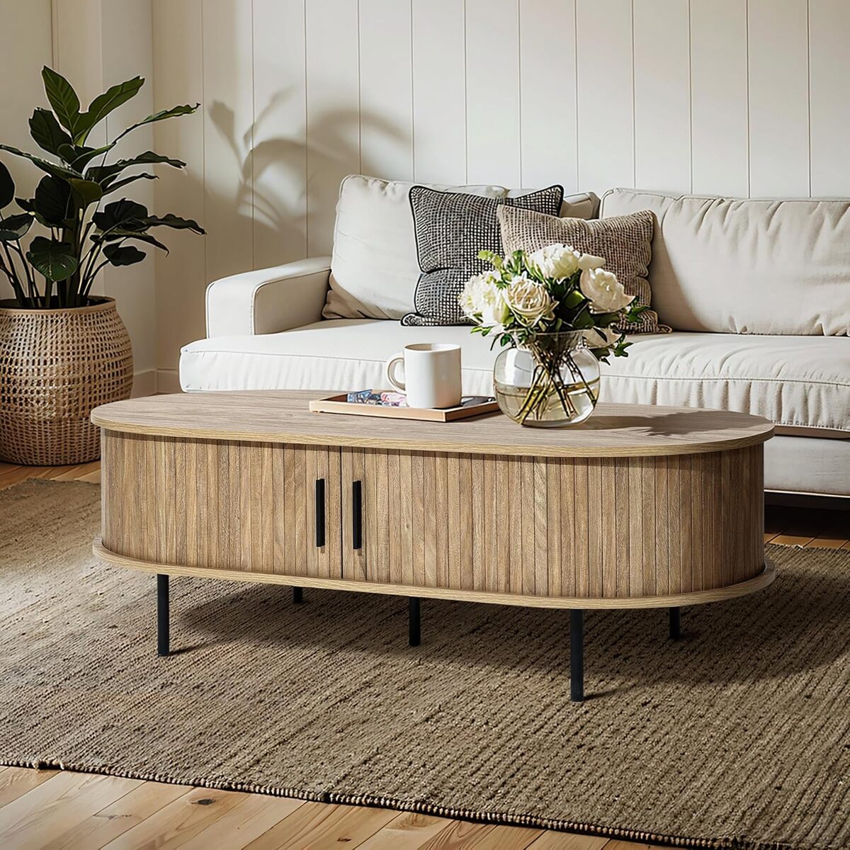 Test : table basse LuxenHome moderne avec rangement