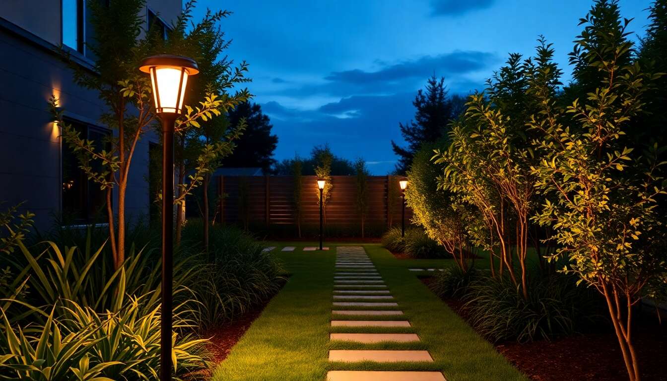 Économiser l'énergie avec des lampes solaires