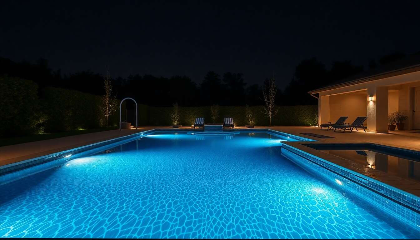 Éclairer votre piscine efficacement et élégamment