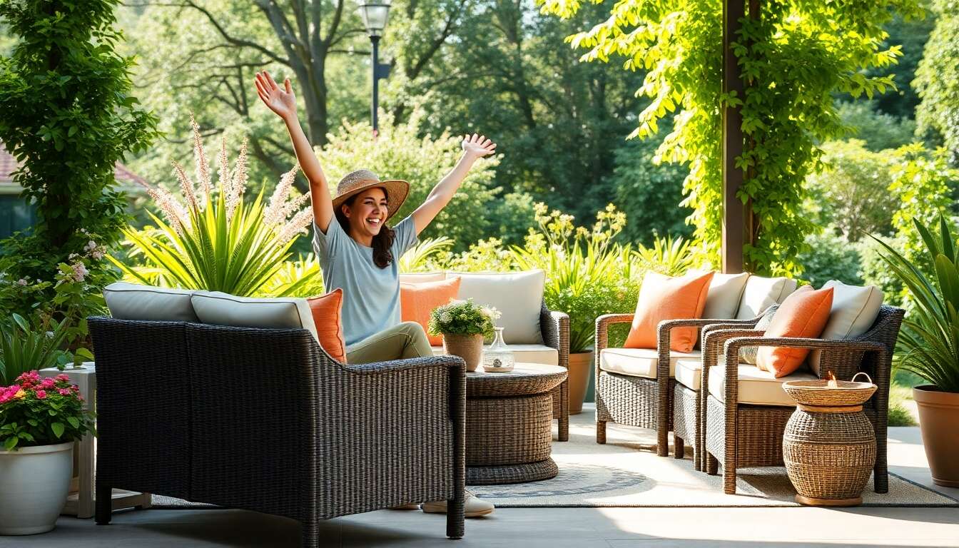 Comparatif des matériaux : quel est le meilleur choix pour votre salon de jardin ?