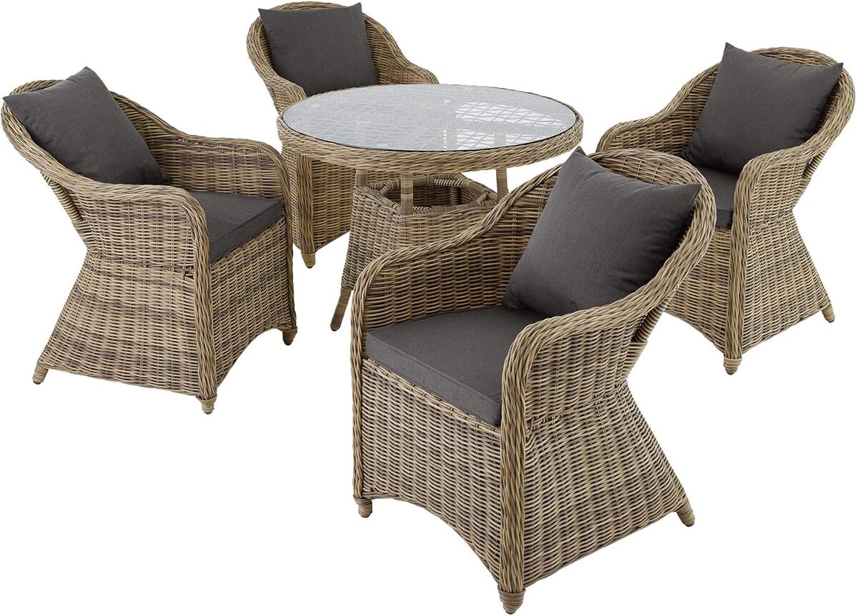 Test de l'ensemble de salon TecTake : confort et style pour votre jardin