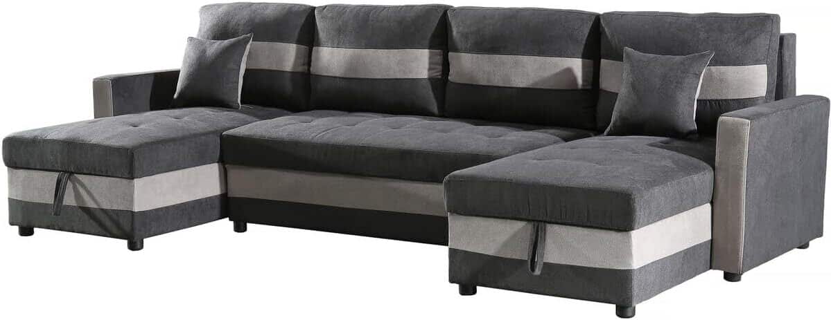Test du canapé convertible Habitat et Jardin Antoine : confort et rangement pour 5 places