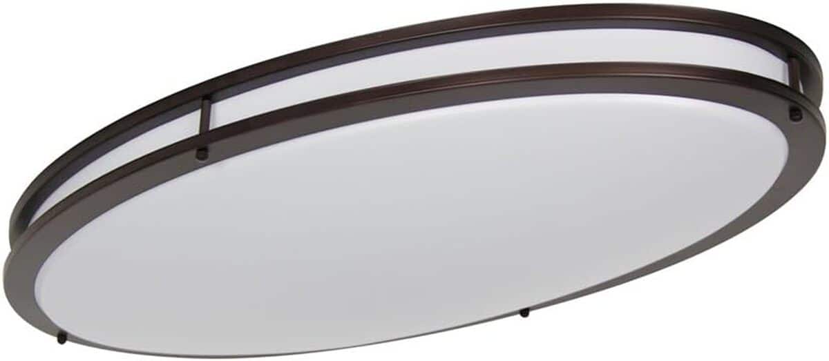 Test du plafonnier Orb Contemporain 32" : lumières douces et élégance moderniste