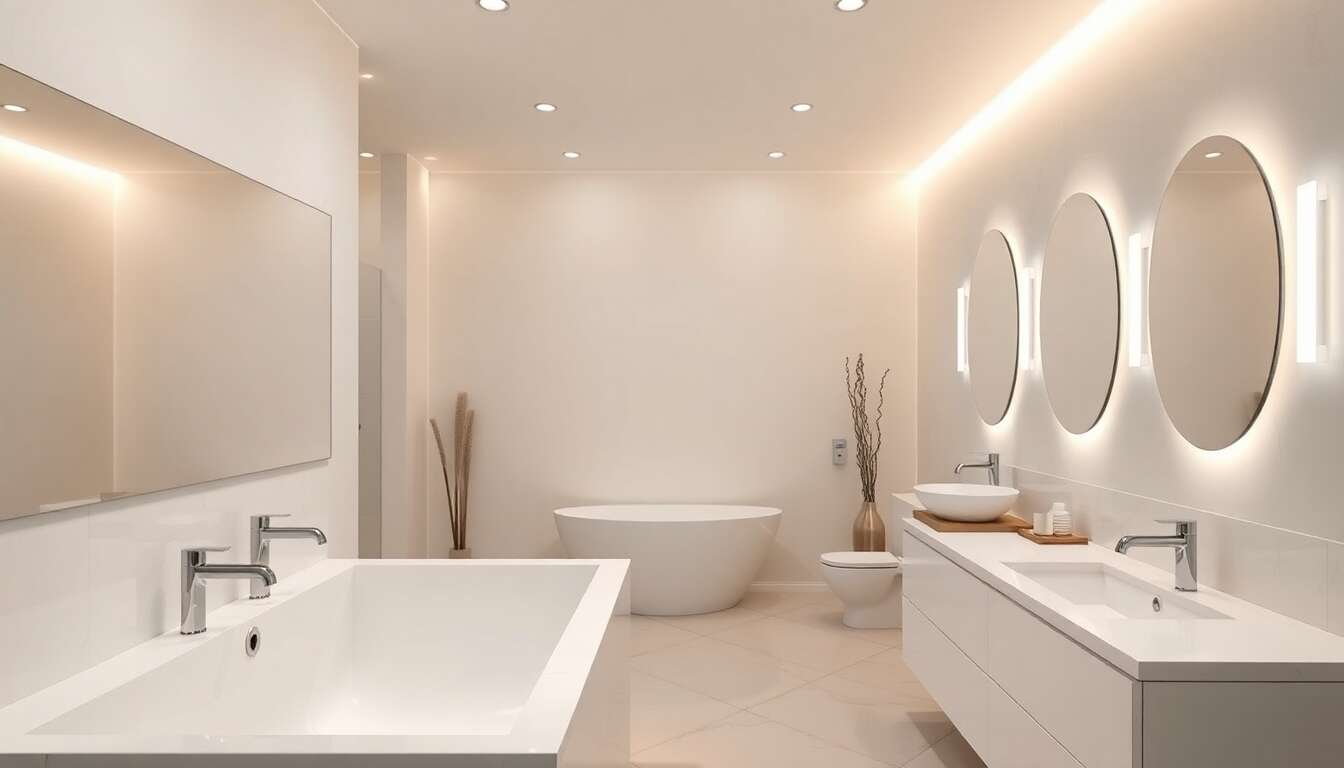 Réussir l'éclairage de votre salle de bain pour un look élégant