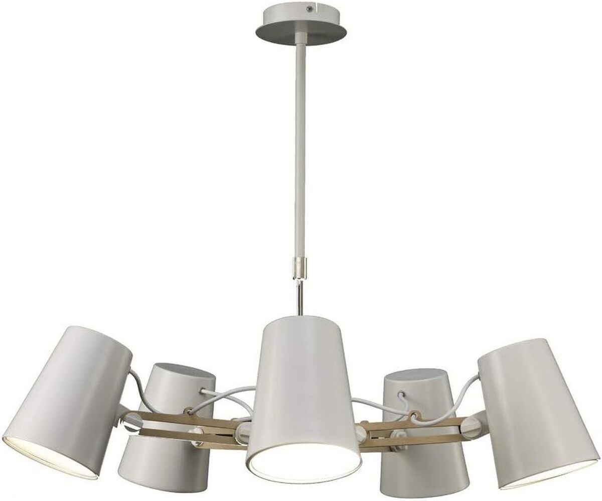 Test du plafonnier Mantra Looker : design blanc et bois
