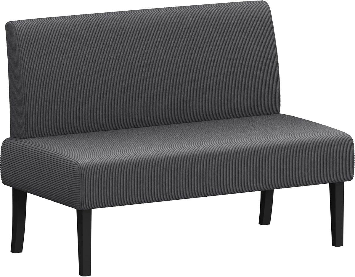 Avis sur le canapé 2 places Yaheetech en velours gris