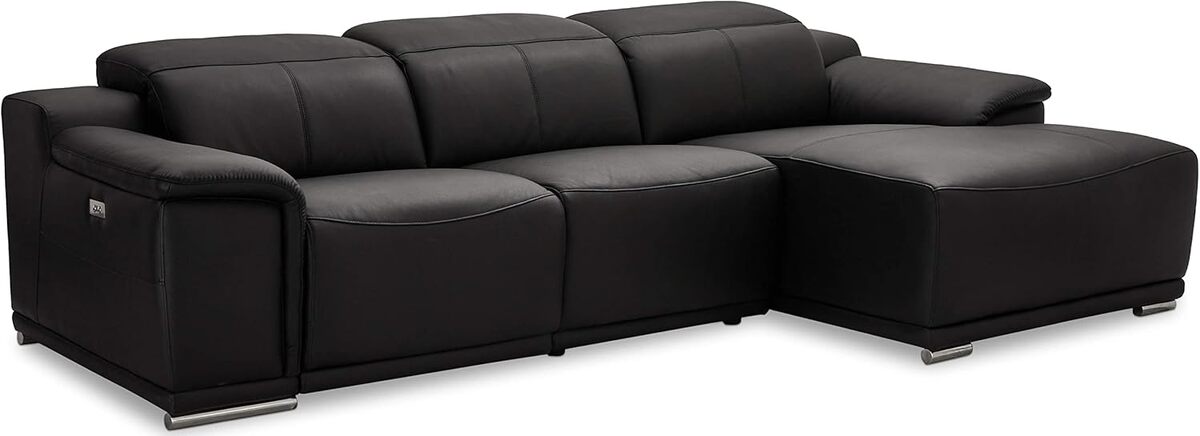 Test du canapé électrique Ibbe Design Alexa : relaxation et style en cuir noir