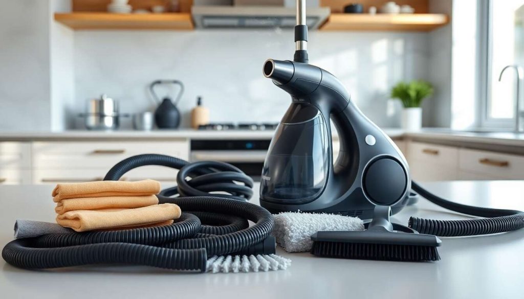 Accessoires indispensables pour maximiser l'efficacité de son nettoyeur vapeur