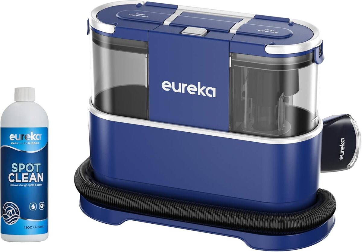 Test du nettoyeur Eureka NEY100 : efficacité sur canapé et tapis