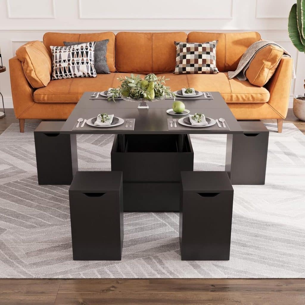 Test : table basse VOWNER multifunctionnelle 4 en 1