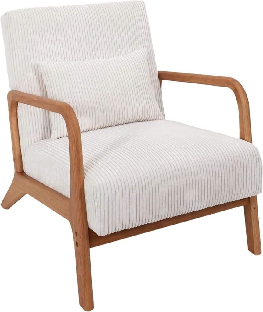 Avis : fauteuil Scott beige HD0349 par Home Deco Factory