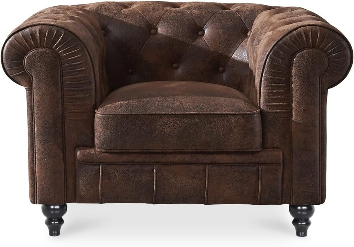 Avis sur le fauteuil Chesterfield vintage Intense Deco