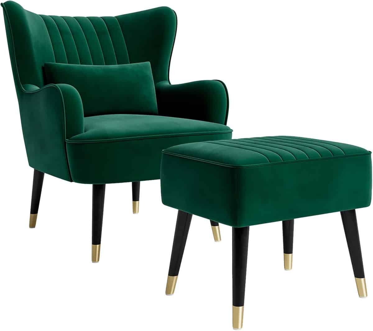 Avis sur le fauteuil lounge en velours Vesgantti