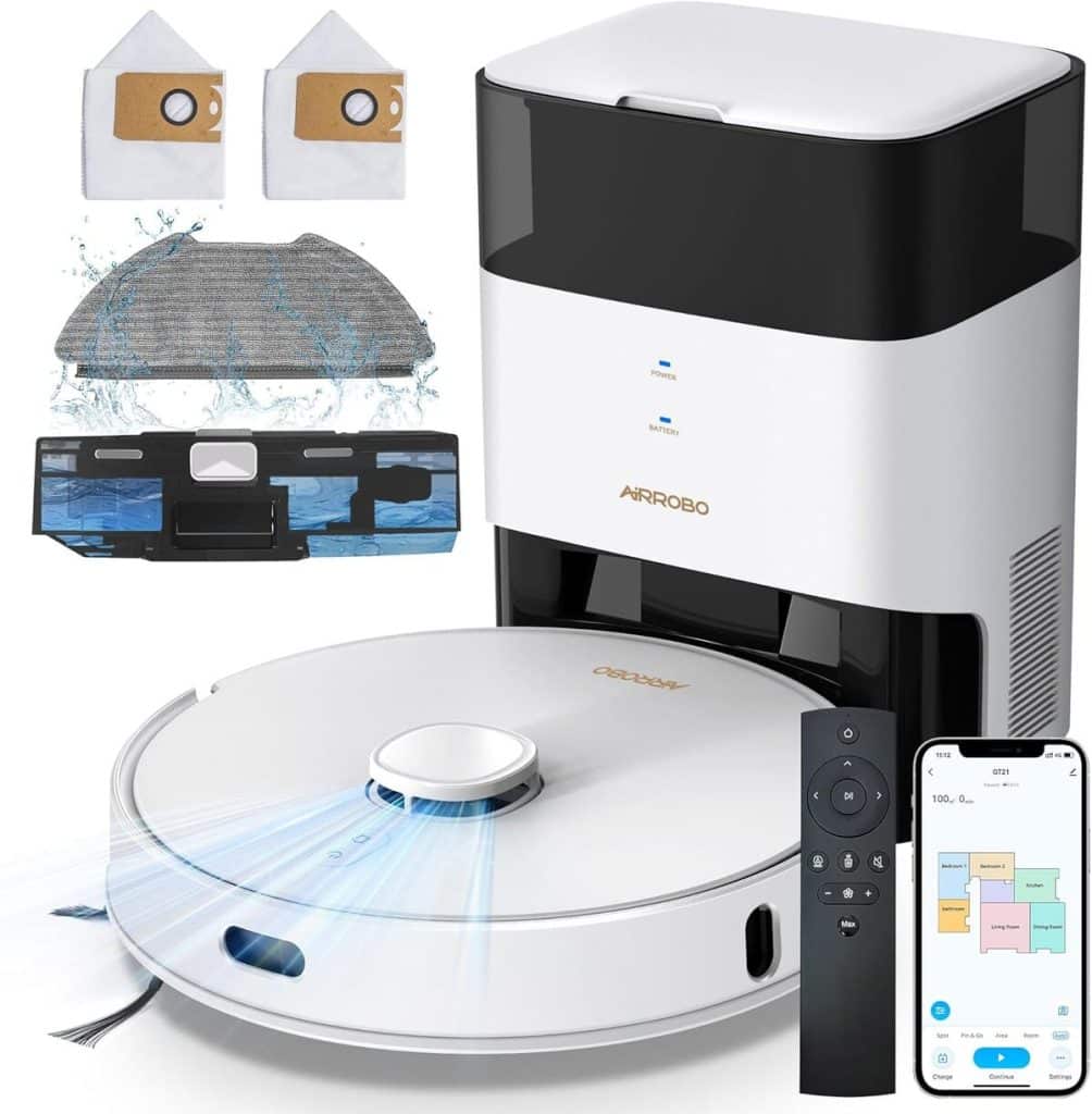 Test de l'Airrobo robot aspirateur laveur : efficacité et autonomie
