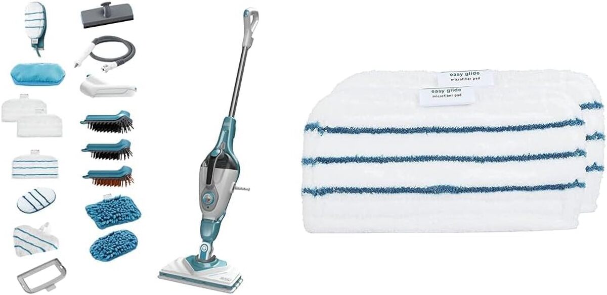 Test du balai vapeur BLACK+DECKER BHSM1615DAM-QS 1600W