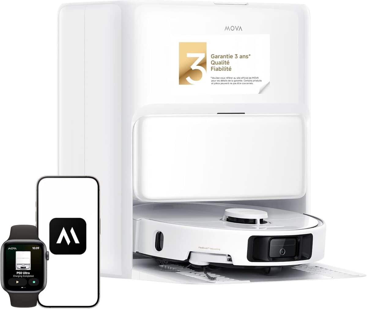 Test du Mova P50 Ultra : robot aspirateur puissant et autonome