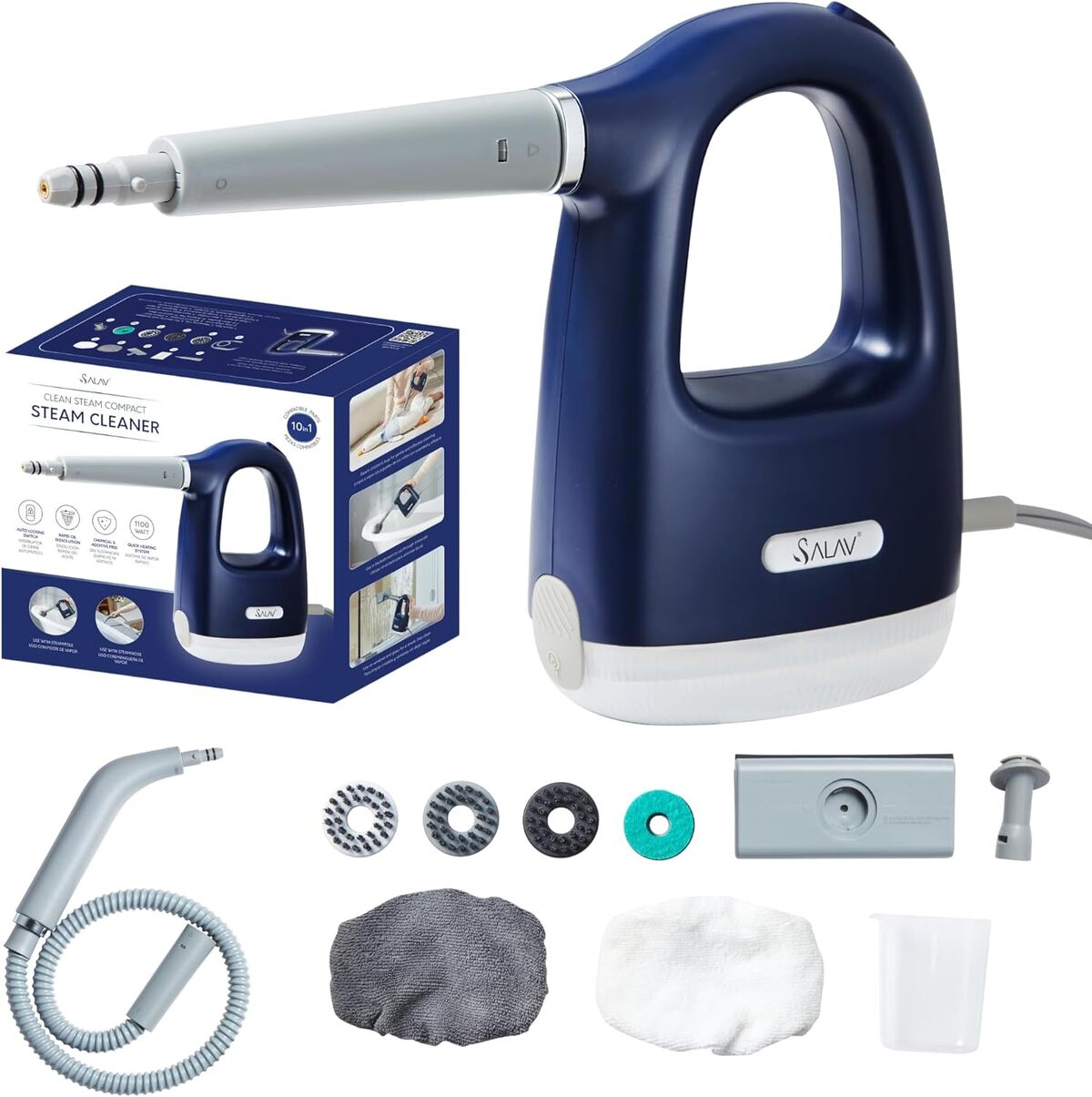 Test du nettoyeur vapeur compact Salav CleanSteam