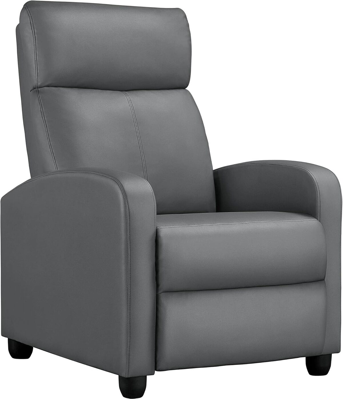 Test : fauteuil inclinable Yaheetech en similicuir gris