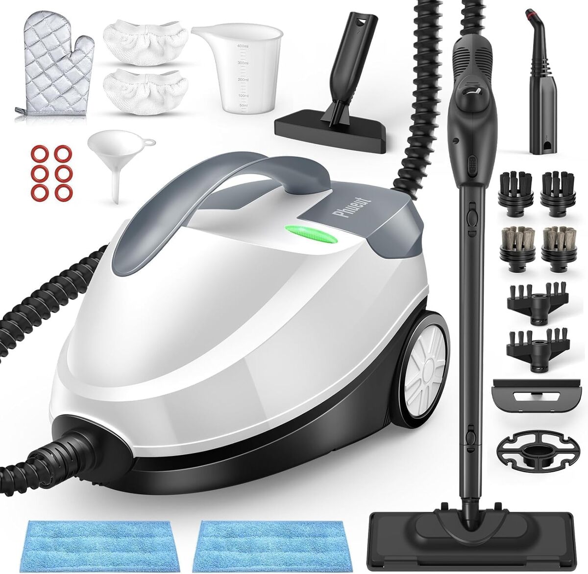 Test : nettoyeur vapeur 1800 W et ses 28 accessoires