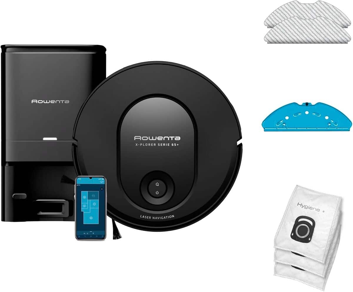 Test Rowenta X-Plorer Serie 65+ : aspirateur robot laveur ultra performant