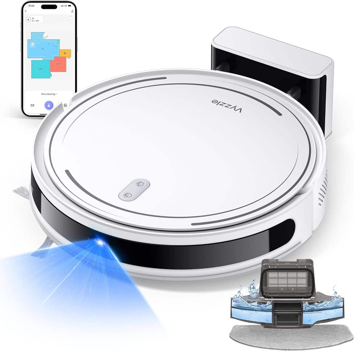 Test Vyzzle D10 : l'aspirateur robot 3 en 1 ultra performant