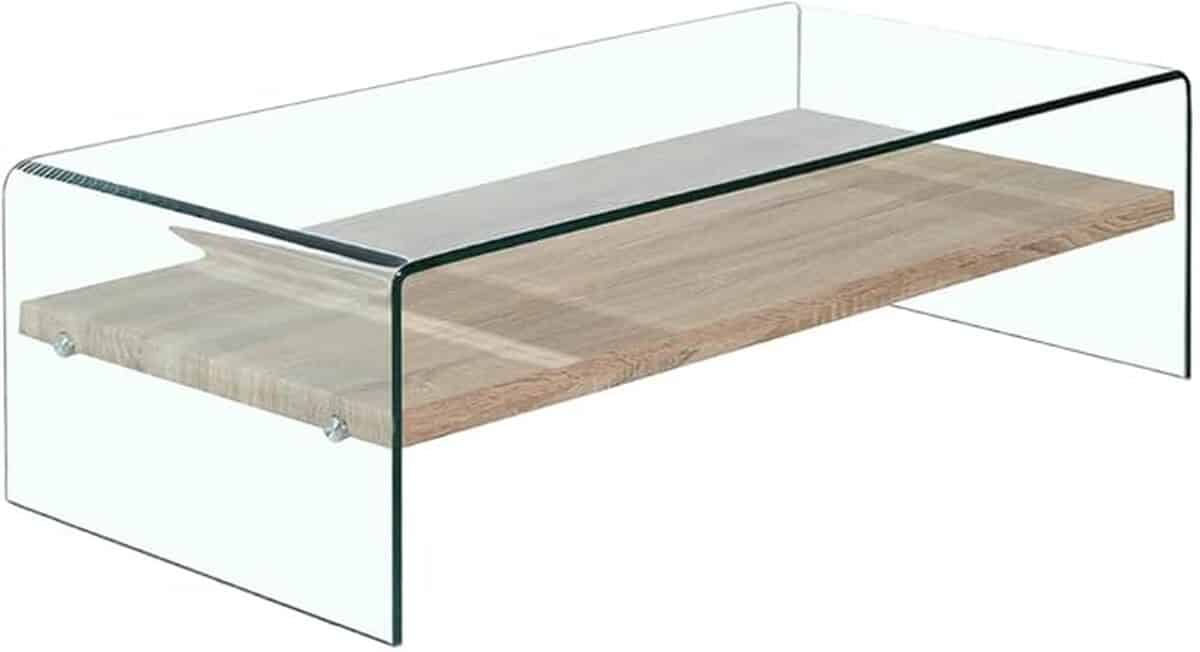 Test de la table basse design Meubletmoi Ice