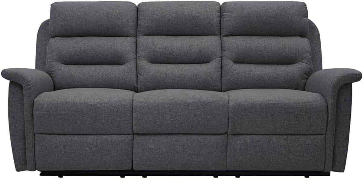 Test du canapé de relaxation manuel Loungitude : confort en gris foncé