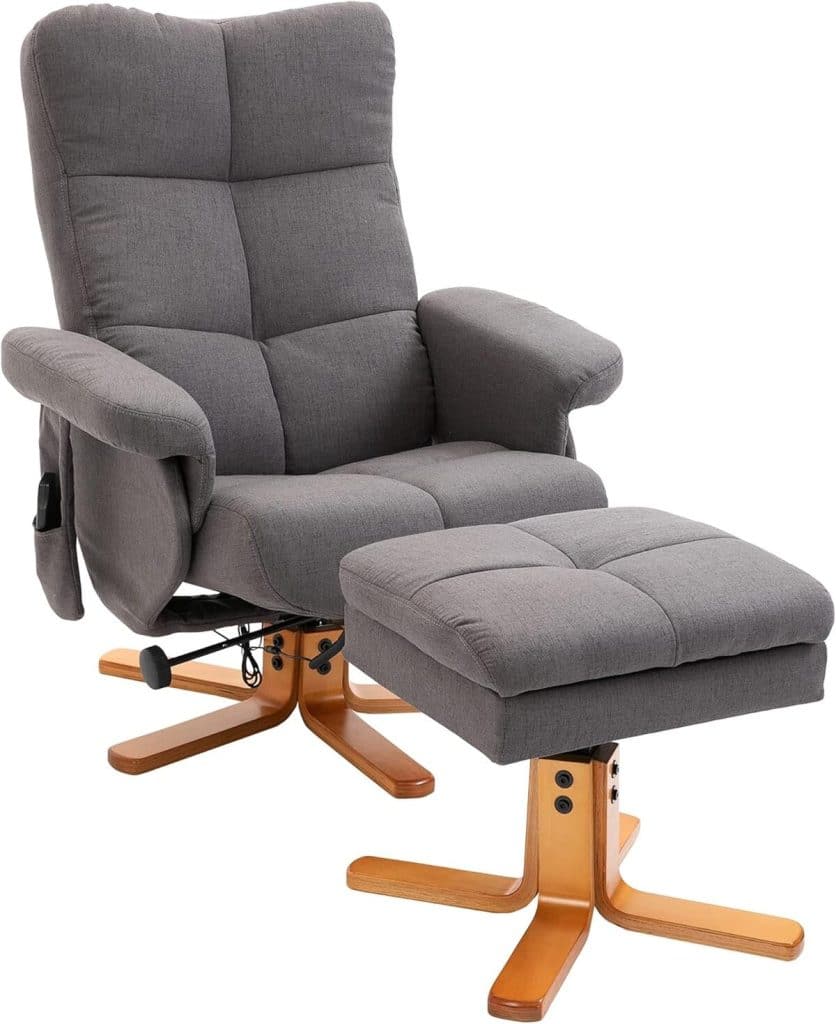 Test du fauteuil massant HOMCOM avec repose-pied : confort et relaxation