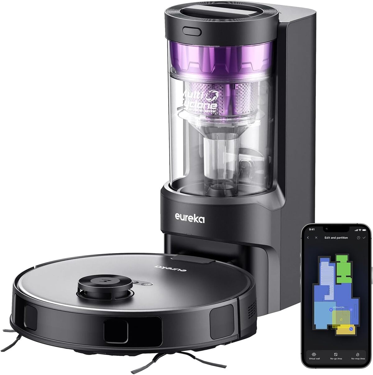 Test du robot aspirateur laveur Eureka E10s : puissance et autonomie optimales