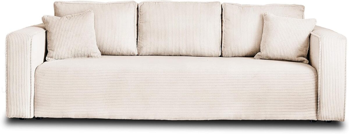 Avis canapé Topaze : confort velours côtelé et coffre astucieux