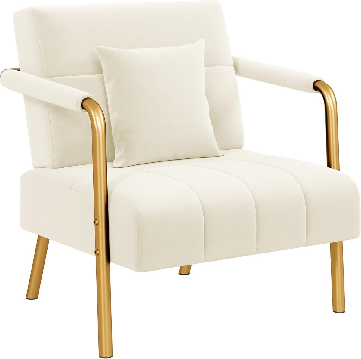 Avis canapé Yaheetech velours beige 1 place