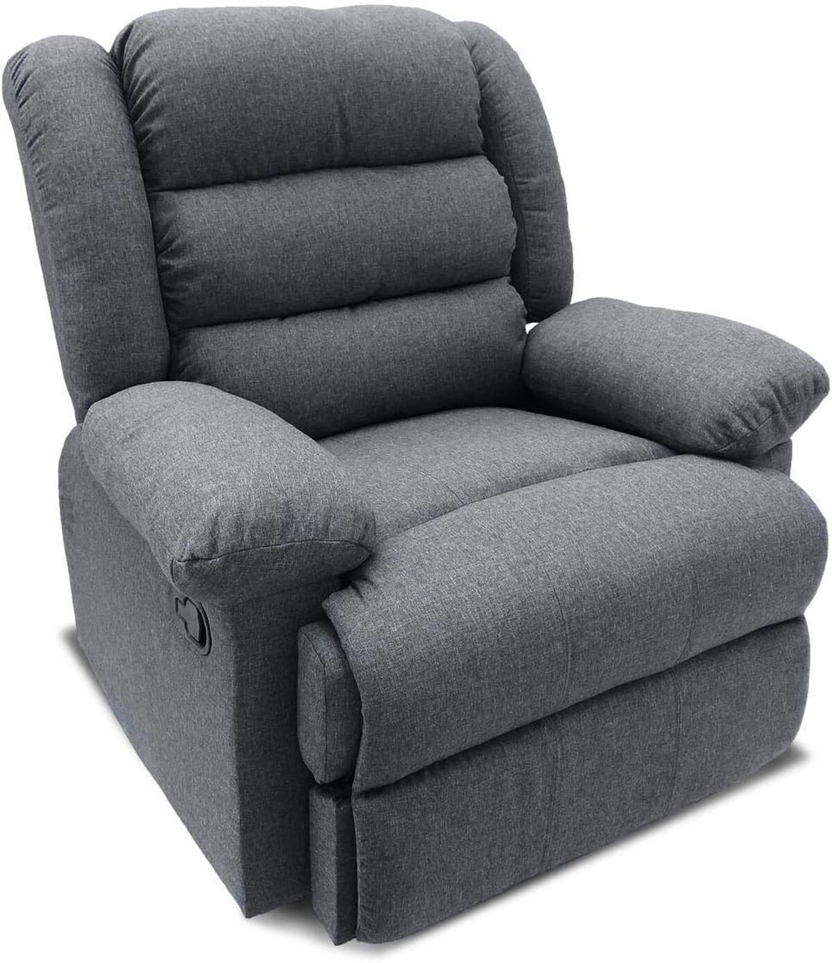 Avis : fauteuil relax Norton en tissu gris de Intense Deco
