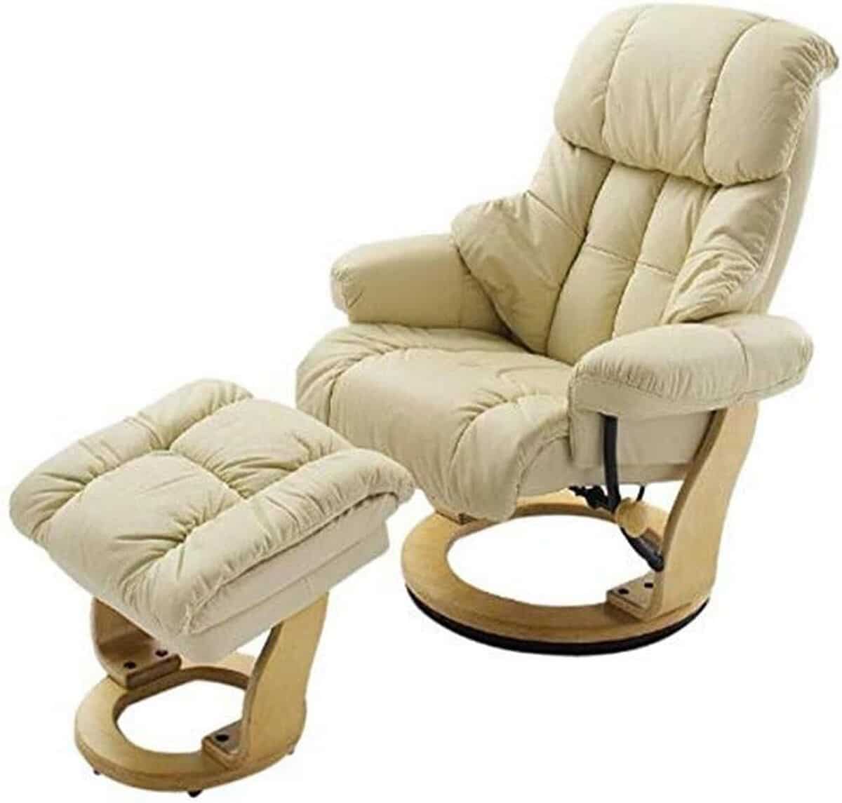 Test de la chaise Robas Lund Calgrey relax en cuir naturel
