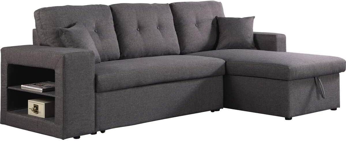 Test du canapé d'angle convertible Axel d'Habitat et Jardin : confort et polyvalence