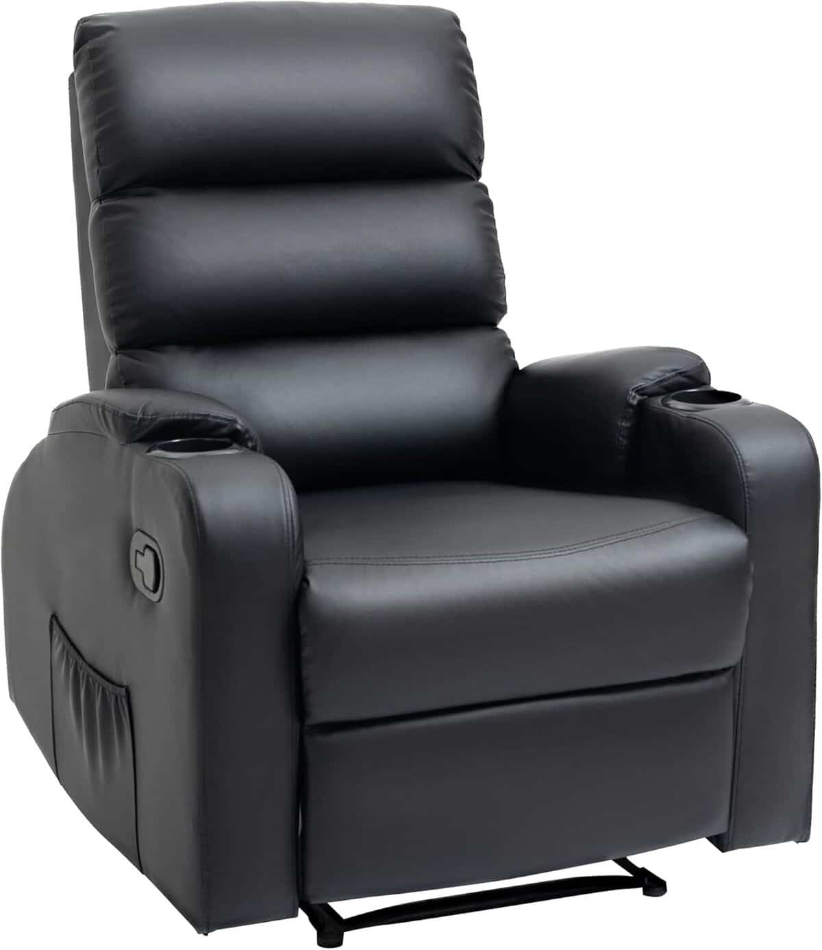 Test du fauteuil relax inclinable HOMCOM : confort et style noir