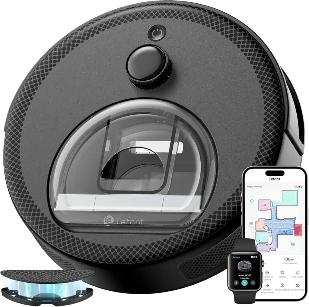 Test du Lefant M330 : robot aspirateur laveur puissant de 5000Pa
