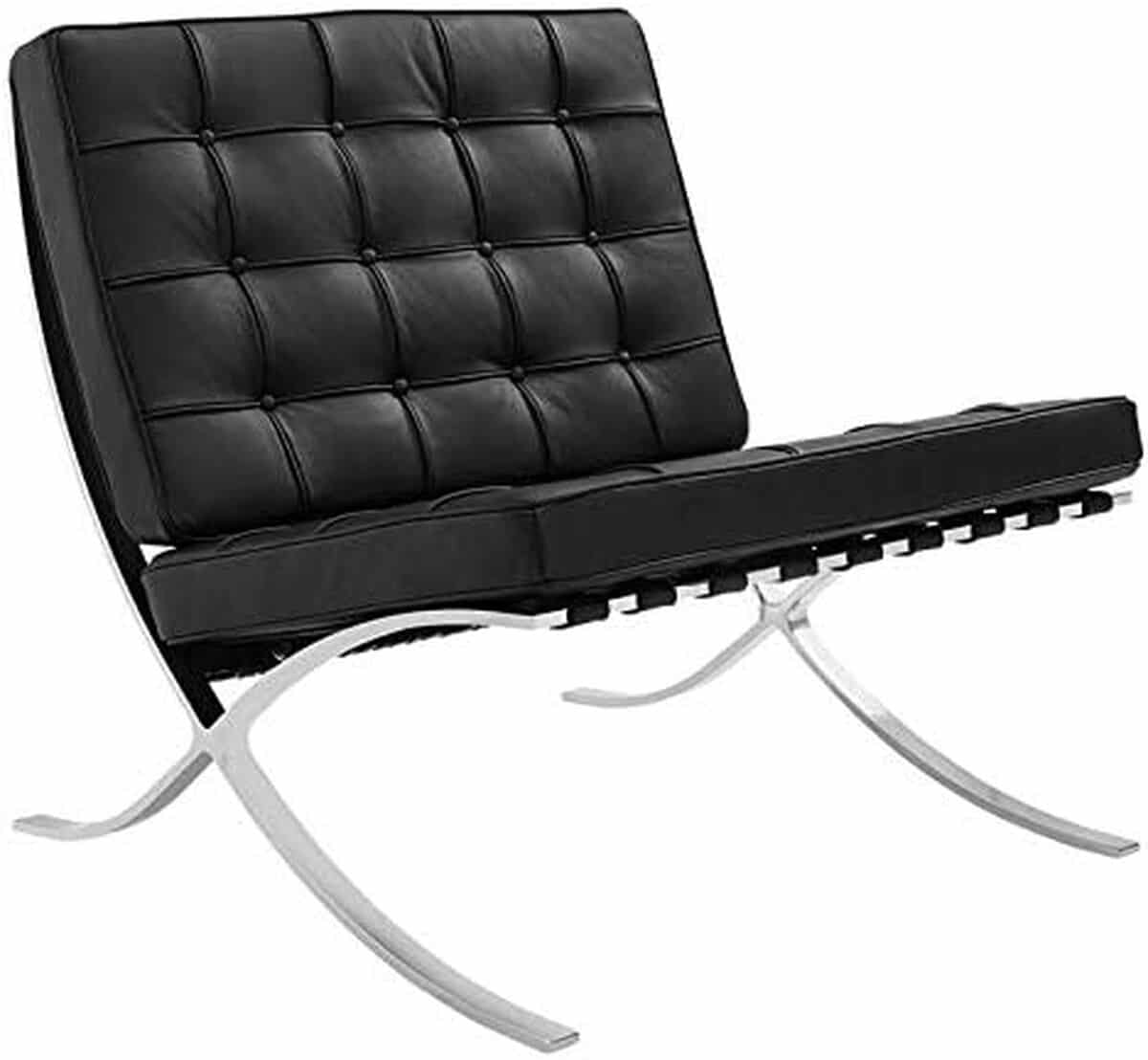 Test : fauteuil Furnwise en cuir cognac et acier inoxydable
