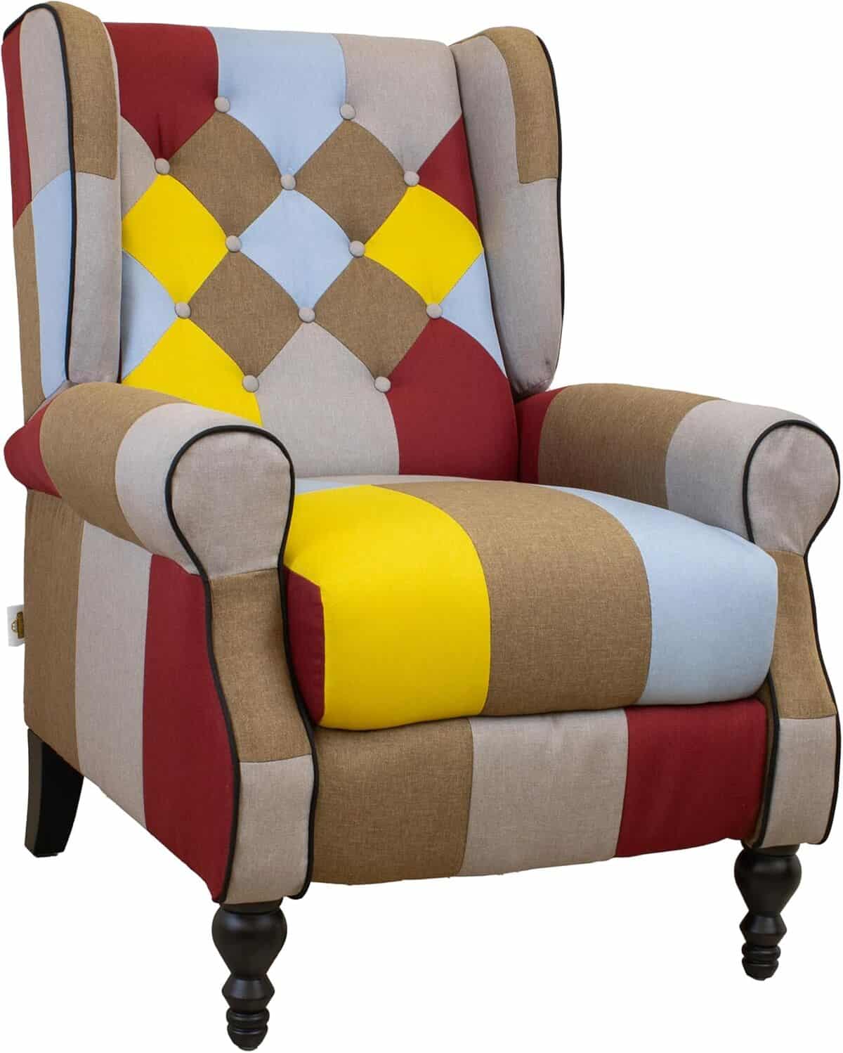 Test : fauteuil inclinable Gardenia Patchwork, bois