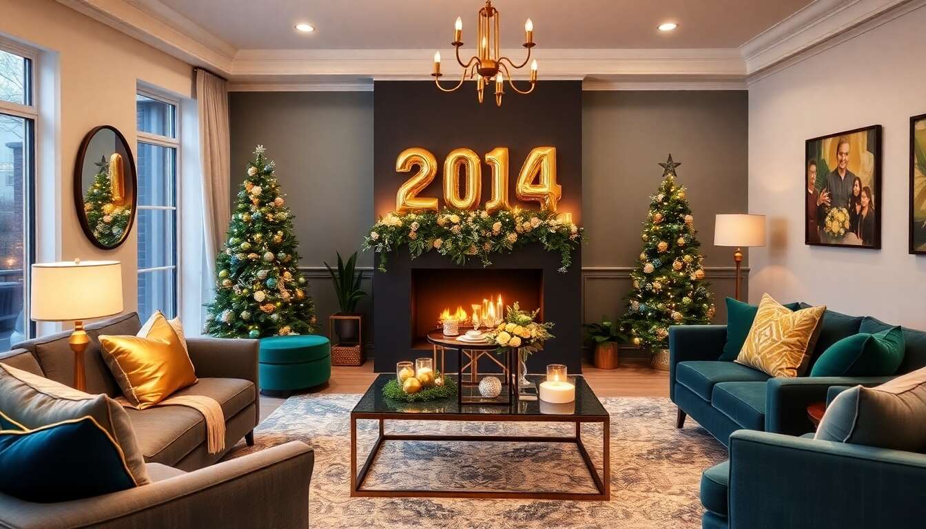 Les couleurs tendance pour votre d&eacute;co de nouvel an