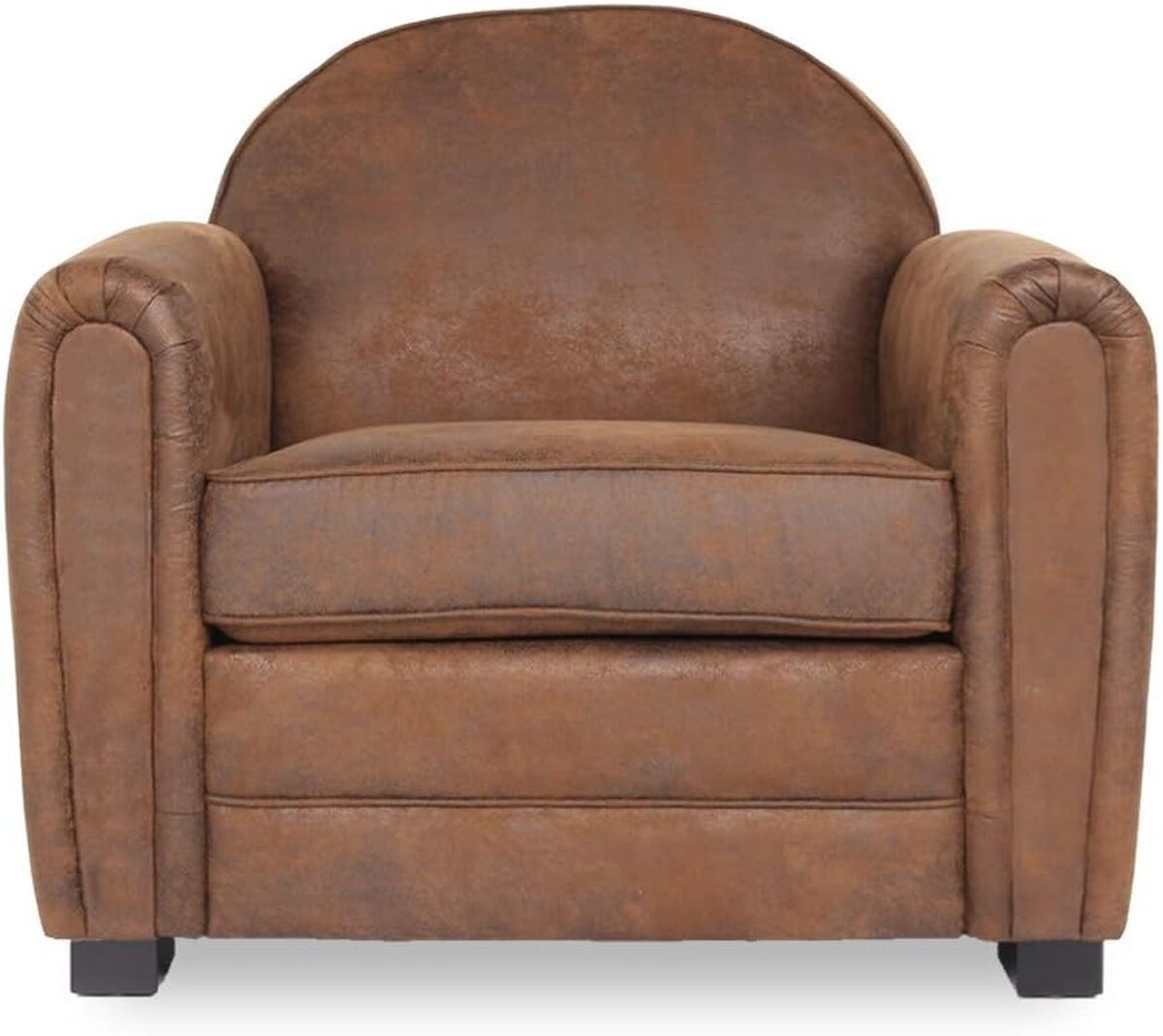 Avis : fauteuil club vintage William INTENSE DECO en microfibre