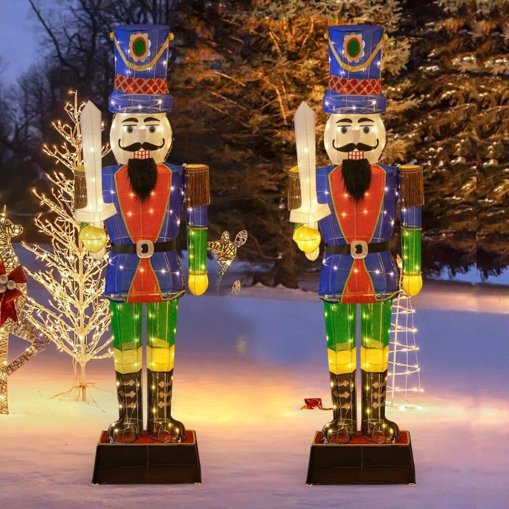 Avis : lot de deux casse-noisettes LED 184 cm SOARS